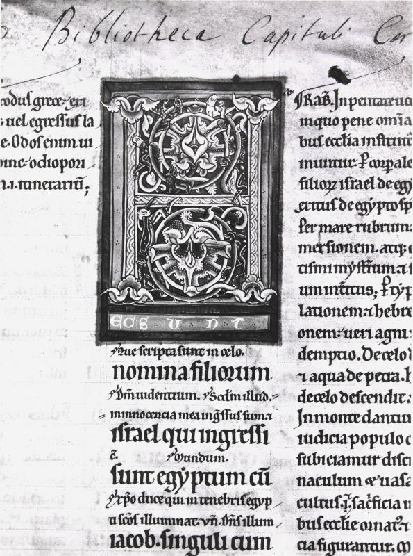 Chartres, BM, ms. 181, f. 1